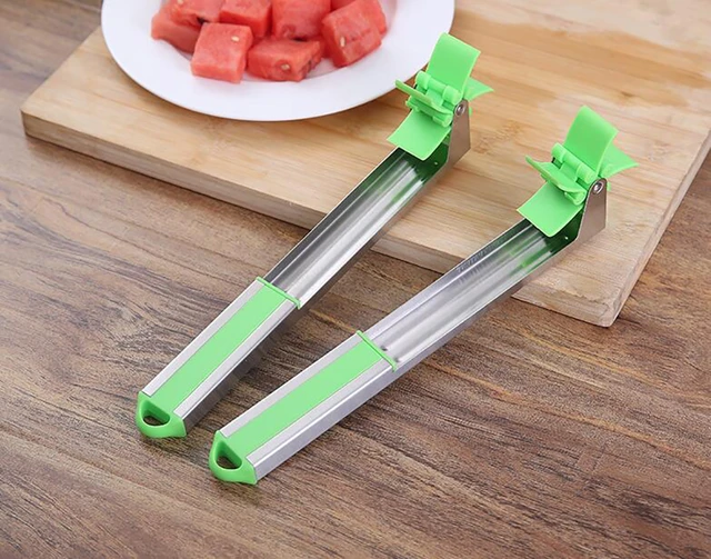 Watermelon Cutter Windmill Shape Slicer Stainless Steel Power