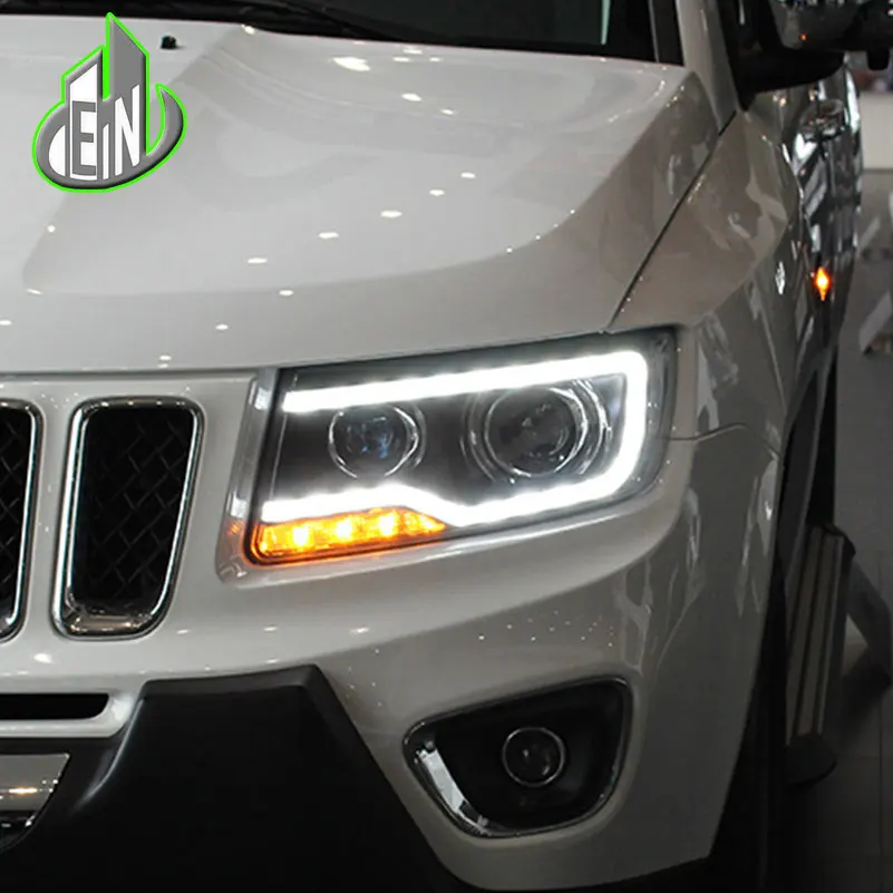Buy Car Styling For Jeep Compass Headlights New 2010