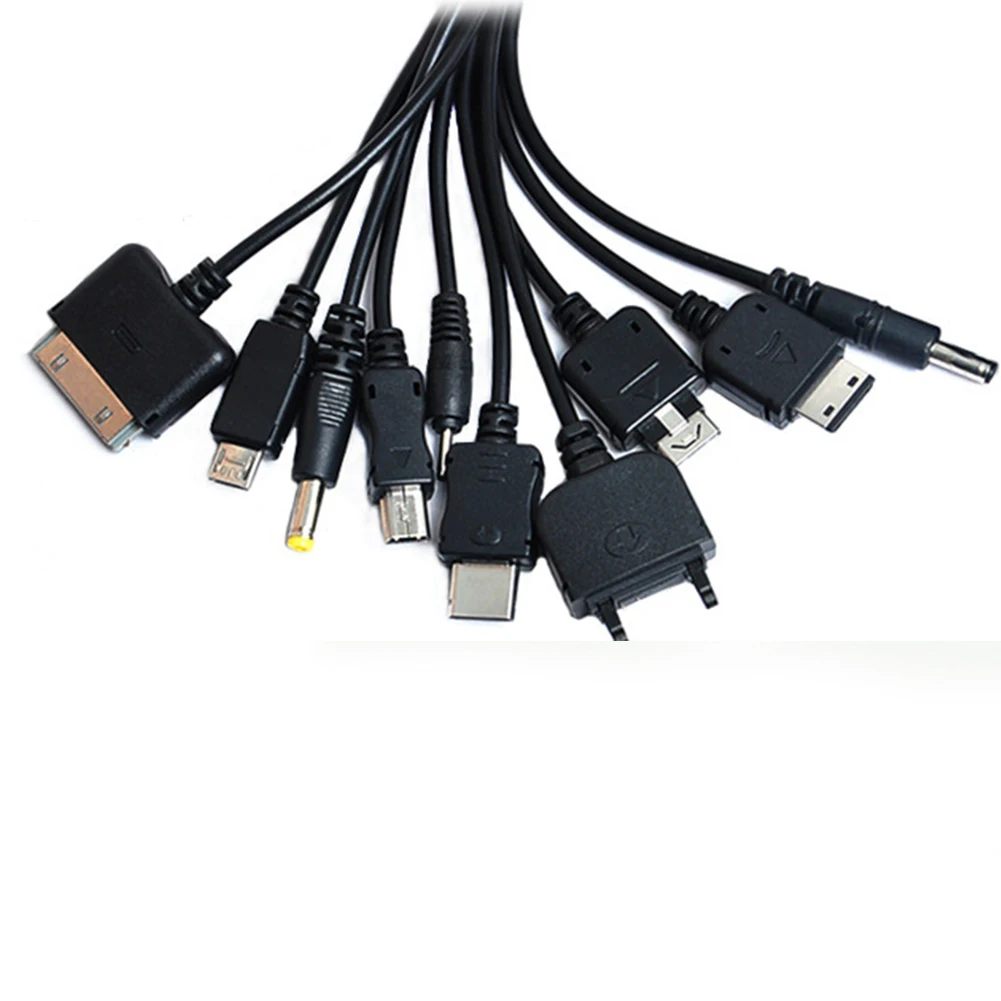 Универсальный телефон usb зарядный кабель Multicharger 10 видов 1 to 10cord Мощность