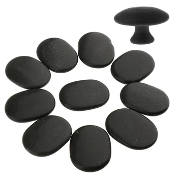 

11pcs Hot Spa Rock Basalt Therapy Massage Lava Natural Stones Set