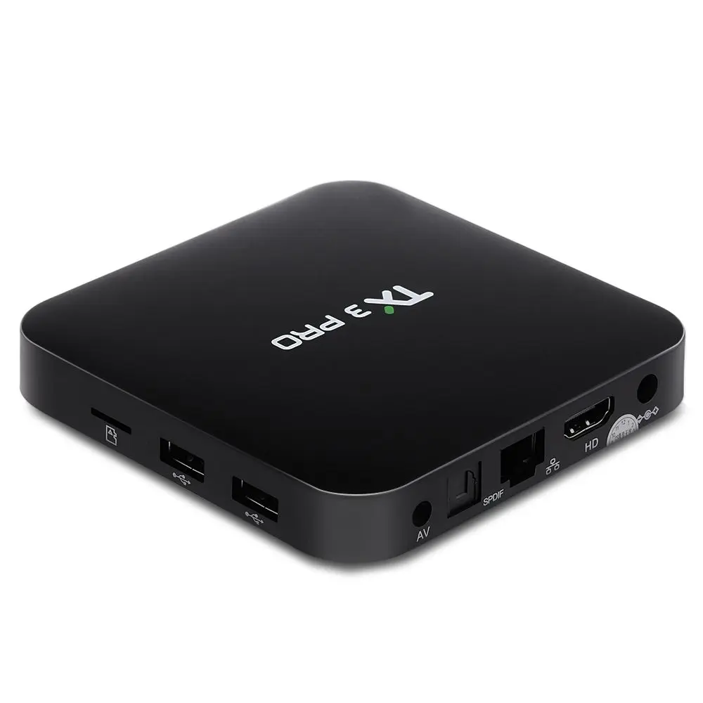 20 шт./лот dhl express free TX3 PRO 1G/8G Android 6,0 tv box Quad core s905x H.265 2,4G wifi медиаплеер