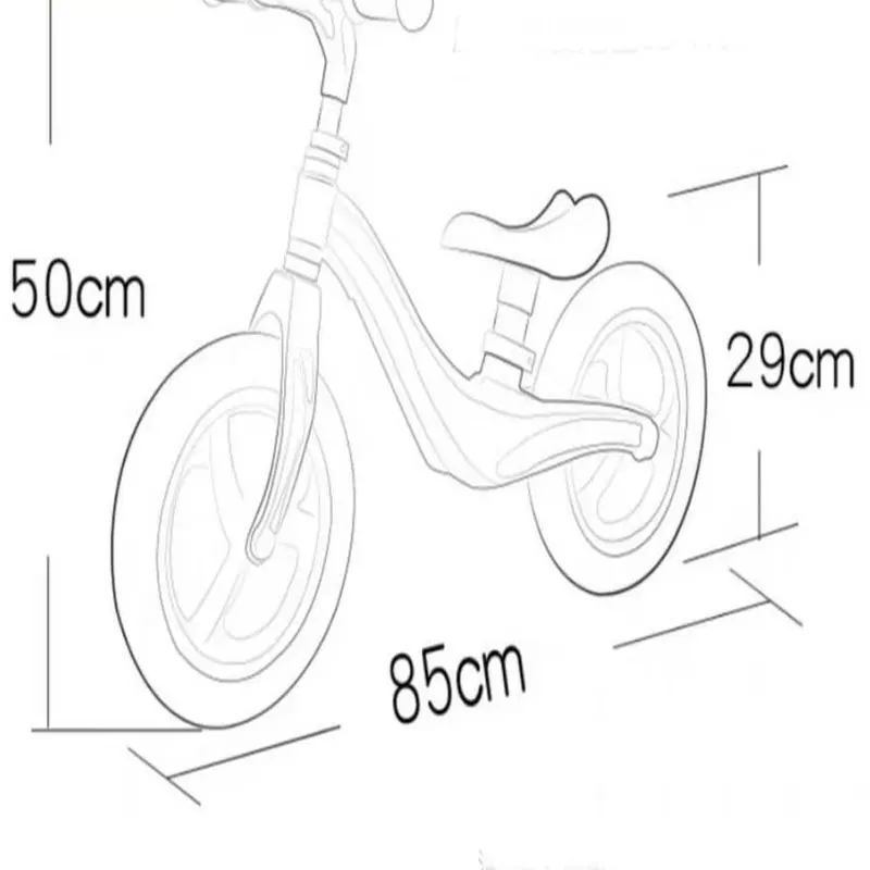 Детский баланс велосипед из магниевого сплава демпфирующий нескользящий От 3 до 6 лет 12 дюймов мальчик и девочка баланс велосипед