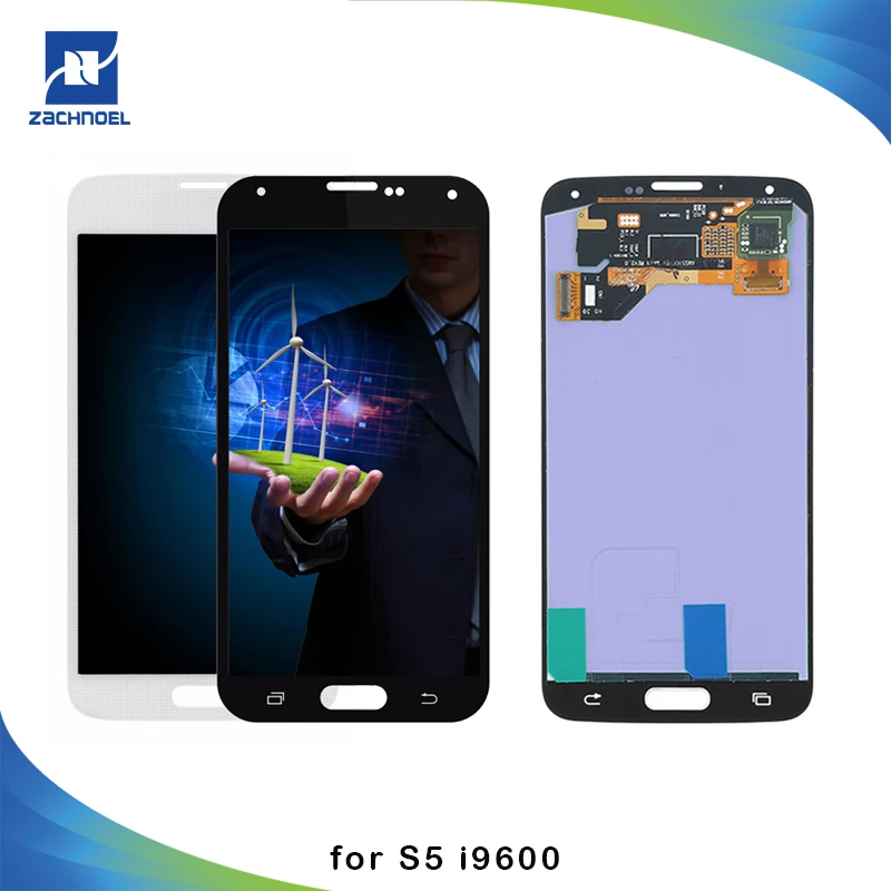 

Super LCD Screen For Samsung Galaxy S5 SM-G900 G900 i9600 G900R G900F G900H G900M LCD Display with Touch Digitizer 100% Tested