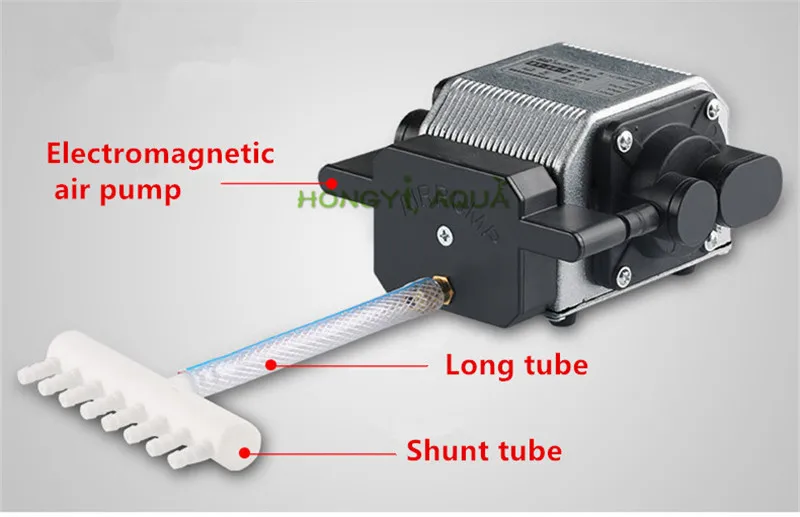 SUNSUN электромагнитный воздушный насос аэрационный насос бомба аквариум аэробный пруд культура термометр для аквариума DY-30-A DY-50-A