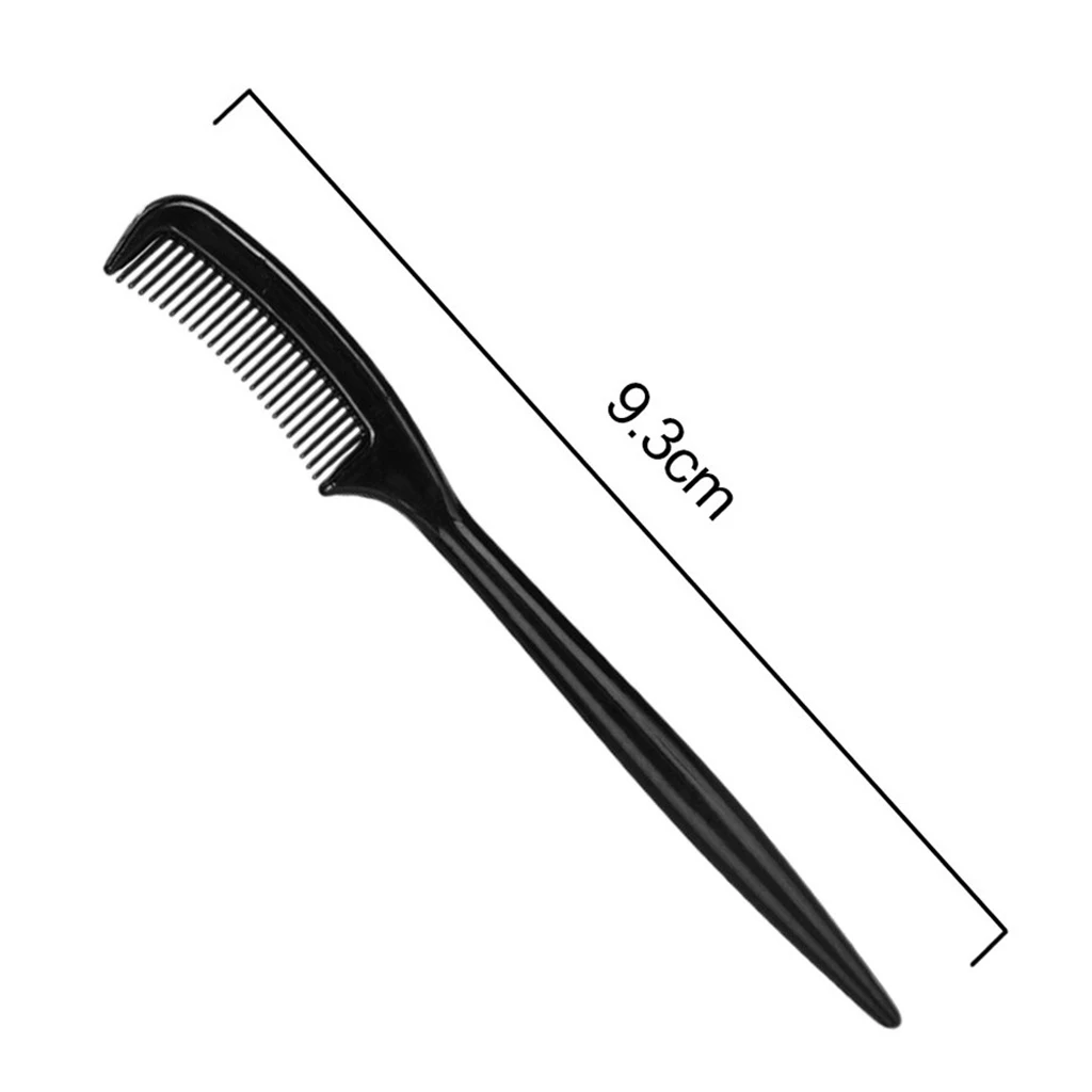 10pcs/set Eyelash Comb Curlers Makeup Applicator Eyebrow Grooming Brush Make Up Tool for Beauty Salon Home Use - Black
