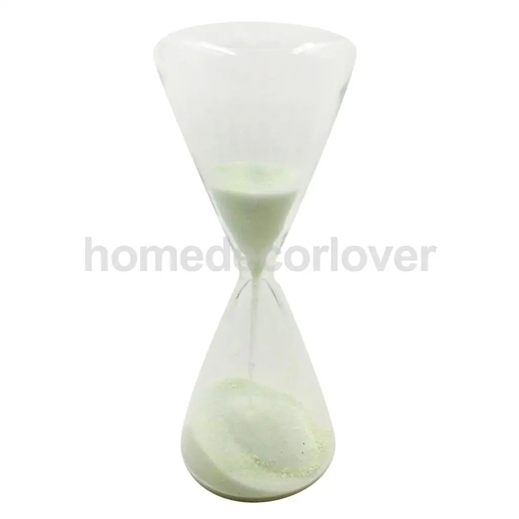 1 Minute Glass Sand Timer Hourglass Clock Glow in The Dark Kids Teeth Brushing Games Play Toy