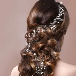 Металлический Модный свадебный головной убор ручной работы аксессуары для волос шпилька украшения ручной работы