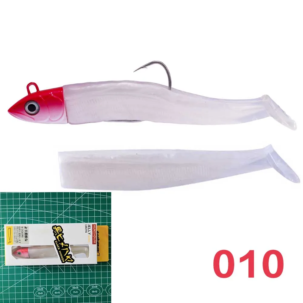 Hunthouse Shad Приманка Swimbaits Черный Гольян действие Мягкая приманка Pro рыболовные снасти для большой рыбы рыболовные советы рок рыба приманка - Цвет: 010