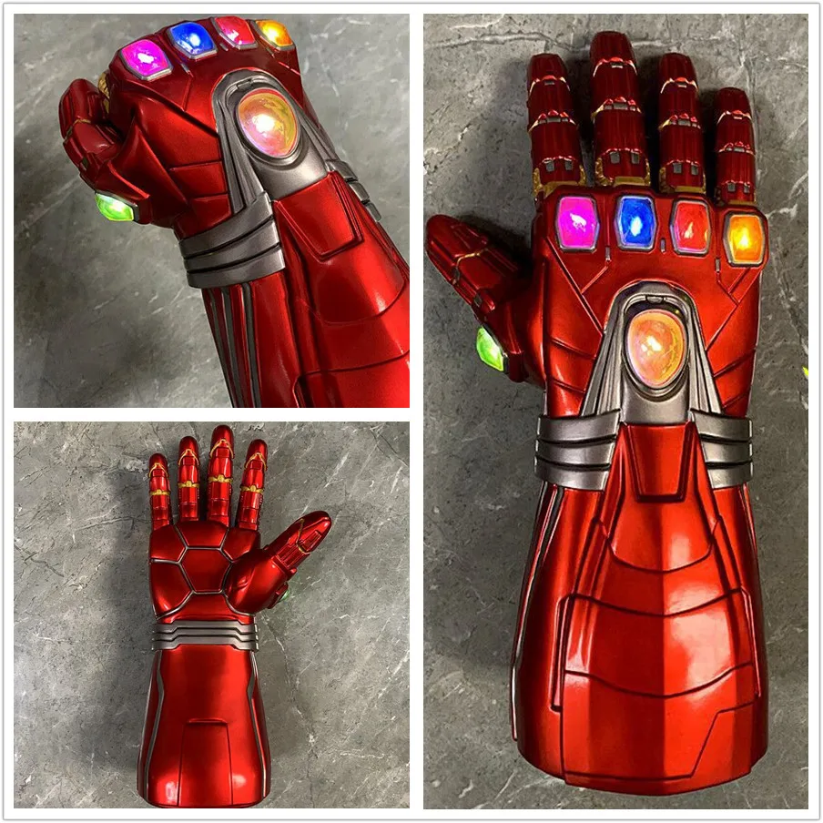 

Tony Stark Infinity Gauntlet 1:1 LED Cosplay Gloves Action Figure Collectible Model Toy BOX