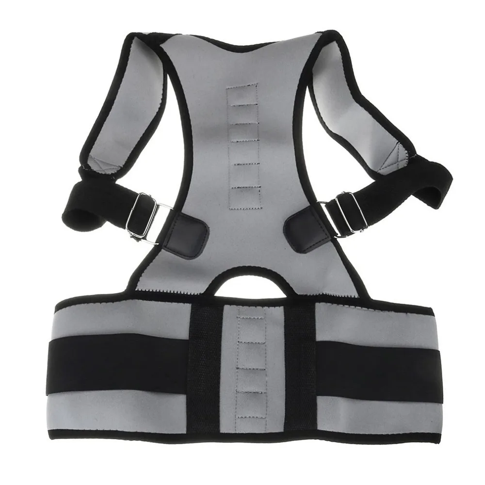 Adjustable Posture Corrector All In One Back Support Shoulder Lumbar Brace Belt Strap Universal for Men 1 Adjustable Posture Corrector All In One Back Support Shoulder Lumbar Brace Belt Strap Universal for Men 5