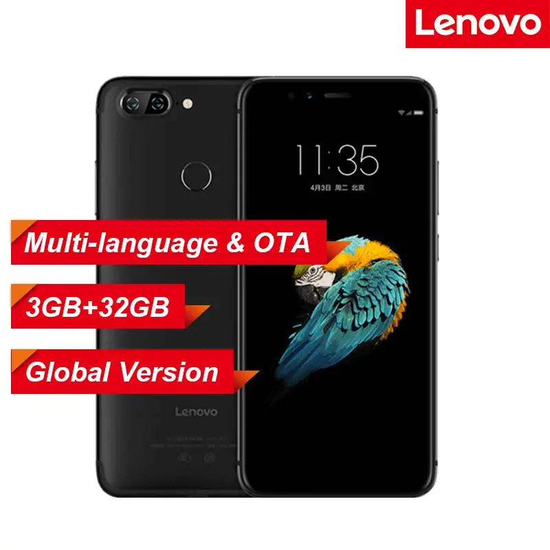 Lenovo S5 K520 3G RAM 32G ROM Face ID LTE 5 7 FHD 18 9 Mobile