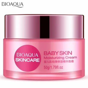 

BIOAQUA Brand Baby Skin Moisturizing Face Cream Watery Deep Hydrating Anti Wrinkle Anti-Aging Collagen Day and Night Cream 50g