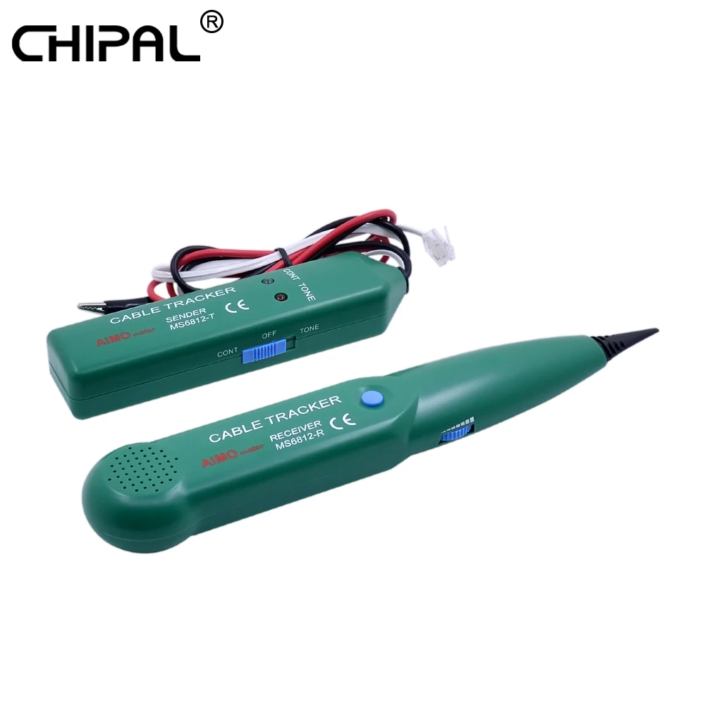 Кабельный тестер CHIPAL MS6812 для сетевого кабеля LAN кабельный трекер UTP STP Cat5 Cat5E Cat6 Cat6E