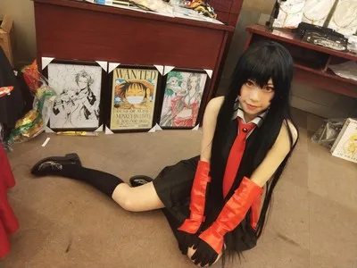 Anime Akame ga KILL SOX Remilia Scarlet Mitaines Tricot Mitaines Cosplay 