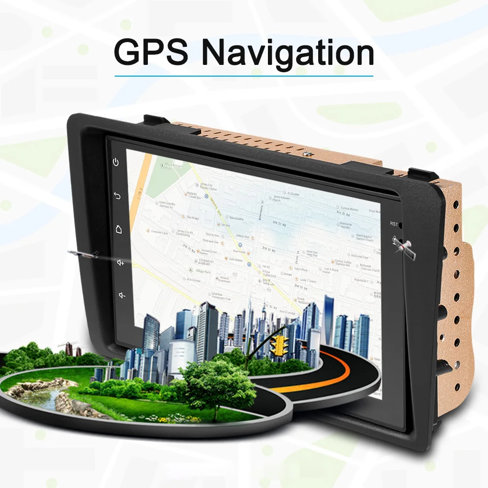 Clearance Car Stereo Radio Player GPS Navigation 7