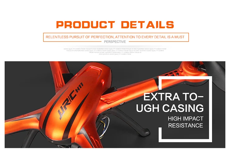 JJRC H11D 6-Axis Gryo 5.8G FPV Headless Mode RC Quadcopter with 2MP Camera RTF 2.4GHz