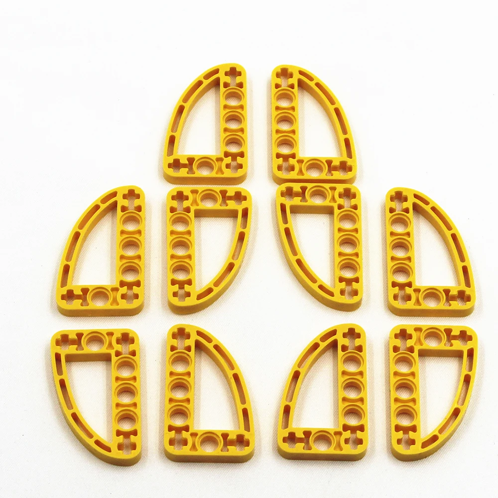 Self-Locking Bricks -- MOC Building Blocks 20PCS HALFBEAM CURVE 3X5 compatible with Lego NOC4128554