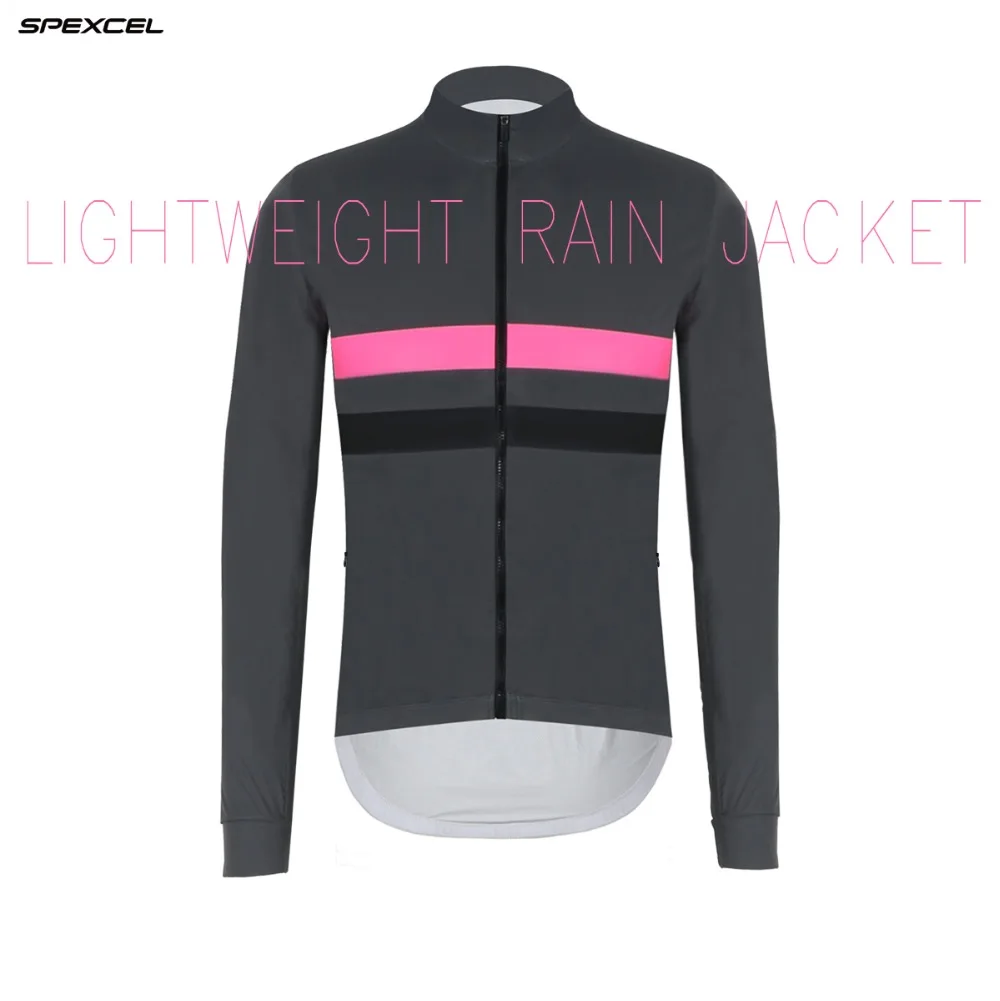 SPEXCEL 2018 Lightweight cycling Rain Jacket waterproof Technology 3-layer composite fabric Commuting cycling Jacket urban ride