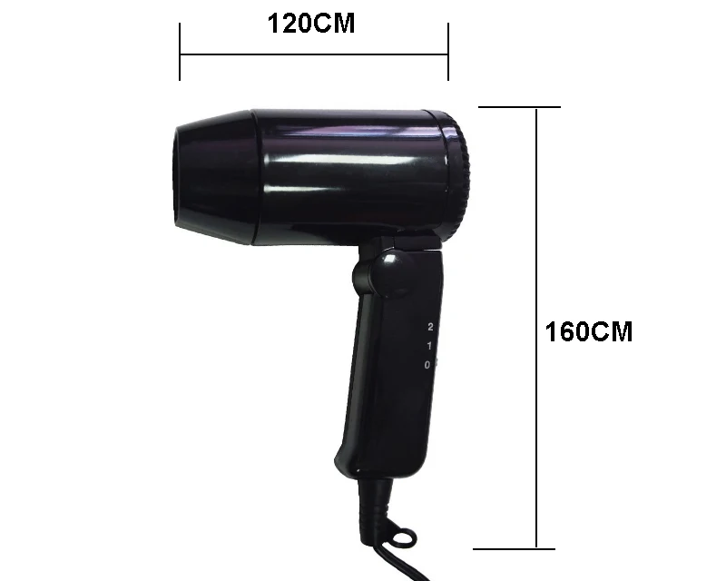 Foldable Car Hair Dryer 12V Portable Hot Cold Travel Hairdressing Car Styling Electric Blower Camp Hair Dryer Window Defroster  (1)