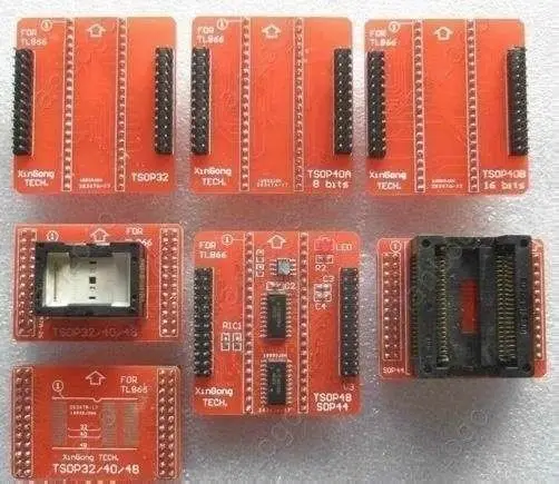 TSOP32/40/48 + PSOP44 SOP 56 Базовая плата адаптера для TL866CS/ 866A USB programm 29LV800 39VF80|Запасные части|