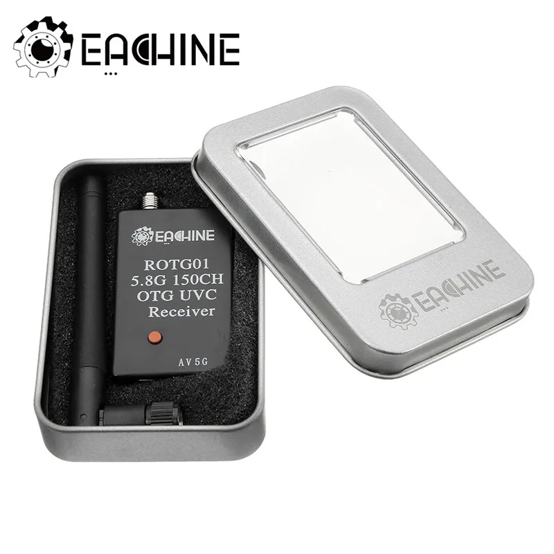 

New Arrival Eachine ROTG01 UVC OTG 5.8G 150CH Full Channel FPV Receiver For Android Mobile Phone Smartphone