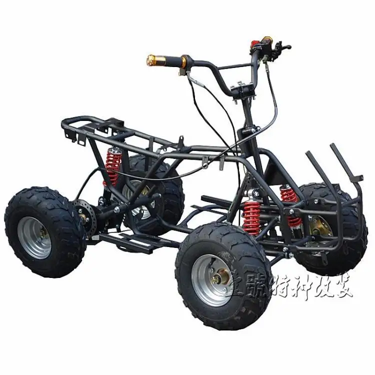 

Go Kart Karting Four Wheel ATV Disc Brake Front Swingarms Rear Axle Steering Handlebar Shock Absorbers Frame Body With Wheels