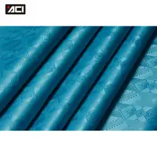 ACI комплект из обуви в африканском стиле ткань 10 ярдов/шт синий Мали Базен хорошая ткань Гвинея парча камчатная ткань с шаддой ткани для мужская одежда