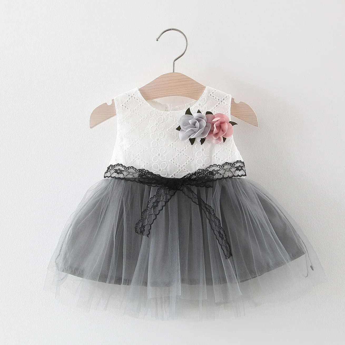Baby girls princess dress toddler fashion mesh dress for bebe girls