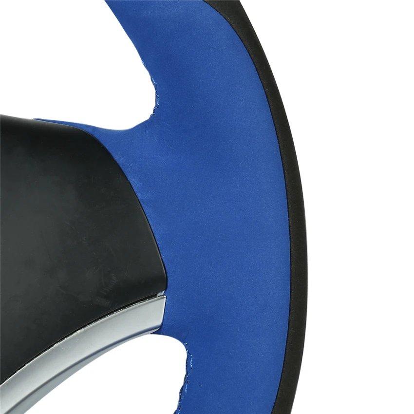 MEWANT ручная сшивка, синие, черные, замша, чехол рулевого колеса автомобиля для BMW E90 E91 E92 E93 X1 E84 E87 E81 E82 E88