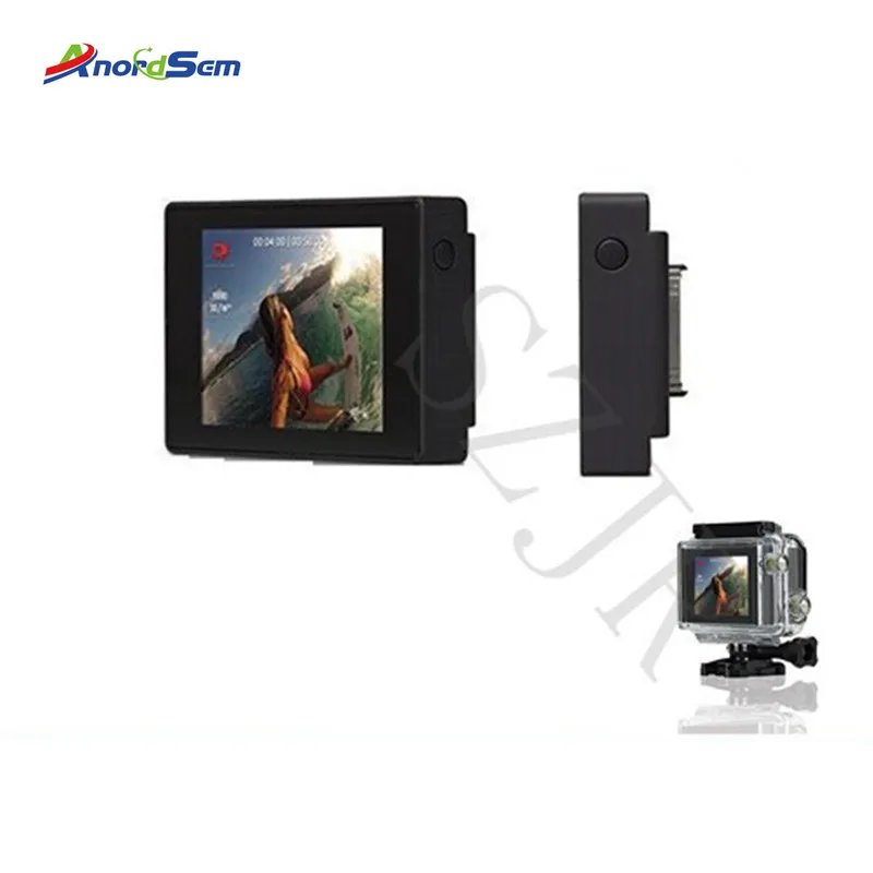 

Anordsem Accessories LCD Bacpac Display Screen For Go pro Hero 3+/4 External Screen For Gopro Hero 3 Sport Camera Mount