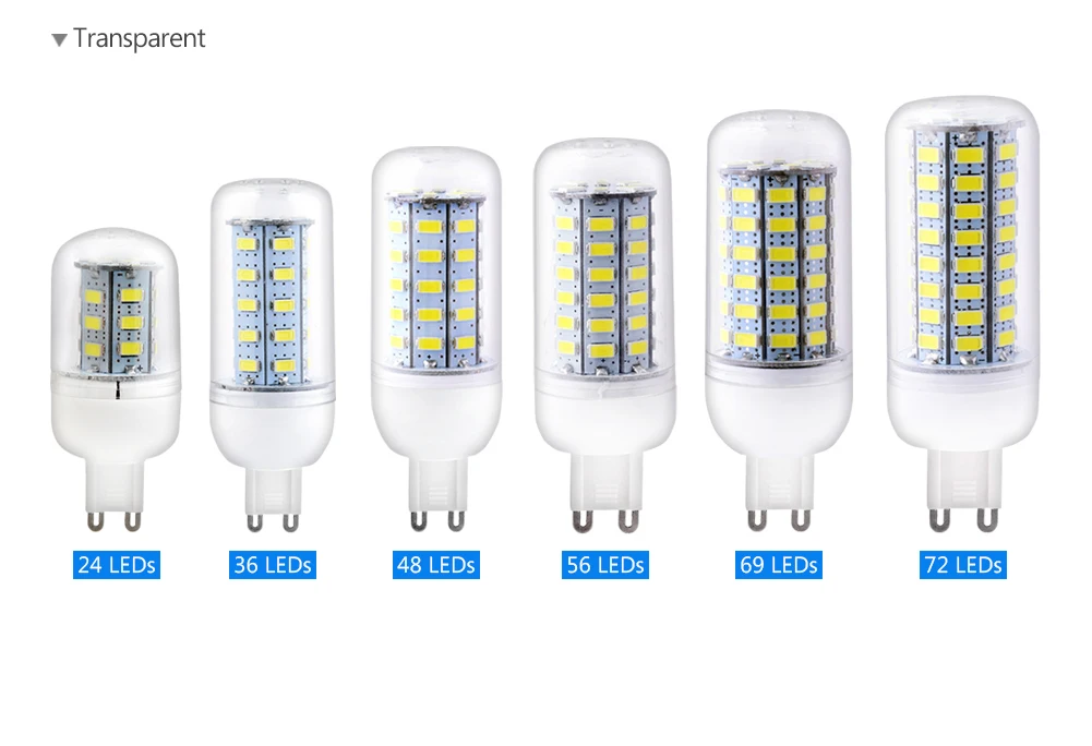 TSLEEN G9 Светодиодная лампа “Кукуруза” Buld 5730 SMD СВЕТОДИОДНАЯ Лампа 220 V/24/36/48/56/69/72 светодиодный s 7/9/12/145/20/25 Вт Холодный/теплый белый светодиод для дома украшения