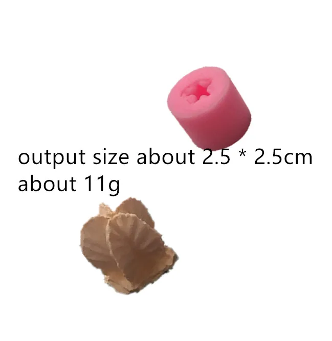 3D Mini Cactus mold DIY Craft Pendant Plaster Clay Mold Hand Making Craft Resin Glue Clay Silicone Mold