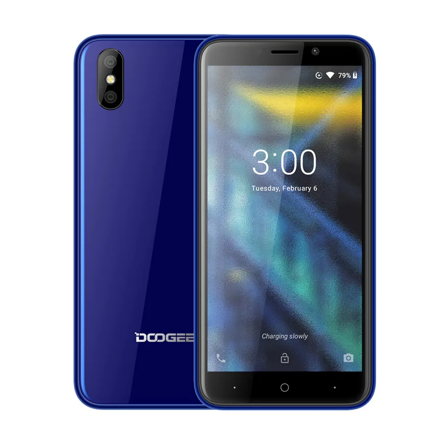 DOOGEE X50 Android 8 1 3G мобильный телефон MTK6580M четырехъядерный ГБ ОЗУ Гб ПЗУ две 5Мп камеры