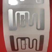 RFID 9728 6C пассивная карта UHF наклейки для управления одеждой влажная инкрустация Наклейка 1000 шт/лот