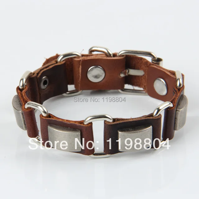 Psl243 Alloy Leather Band New Personalized Bracelets Psl243 Alloy Leather Band New Personalized Bracelets Whole Italian