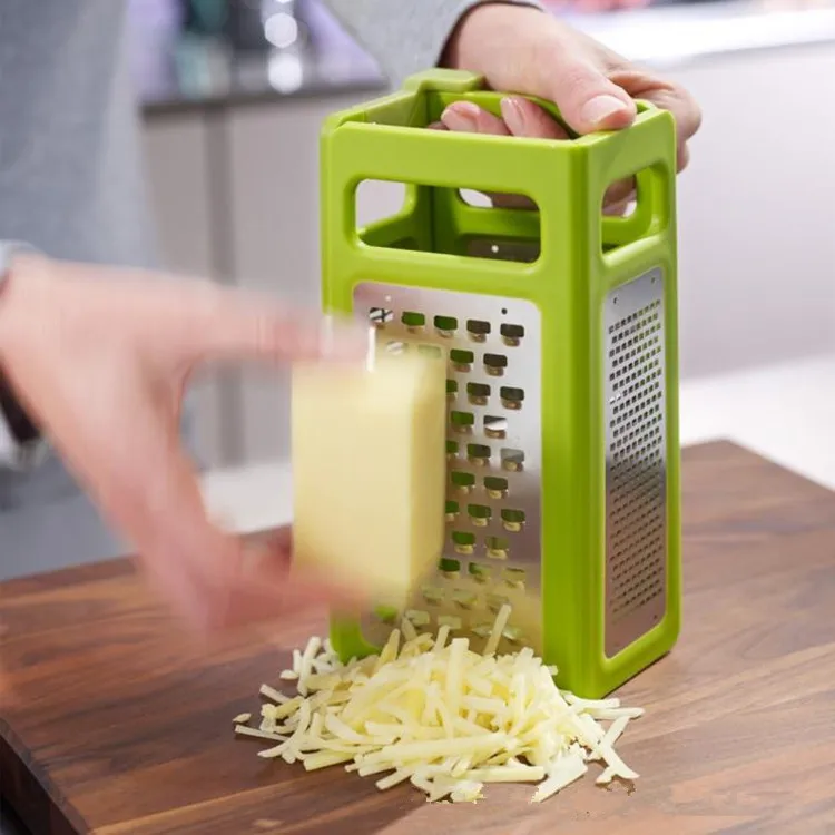 4 сторонняя складная коробка терка гаджеты для кухни устройство измельчения сыра
