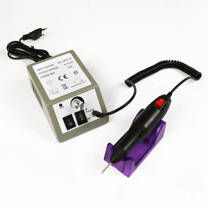Dropshipping Profissional Elétrica Acrílico Unha Broca Arquivo Máquina Kit Bits Manicure ue Eua Plug Smj 12 Conjuntos e kits