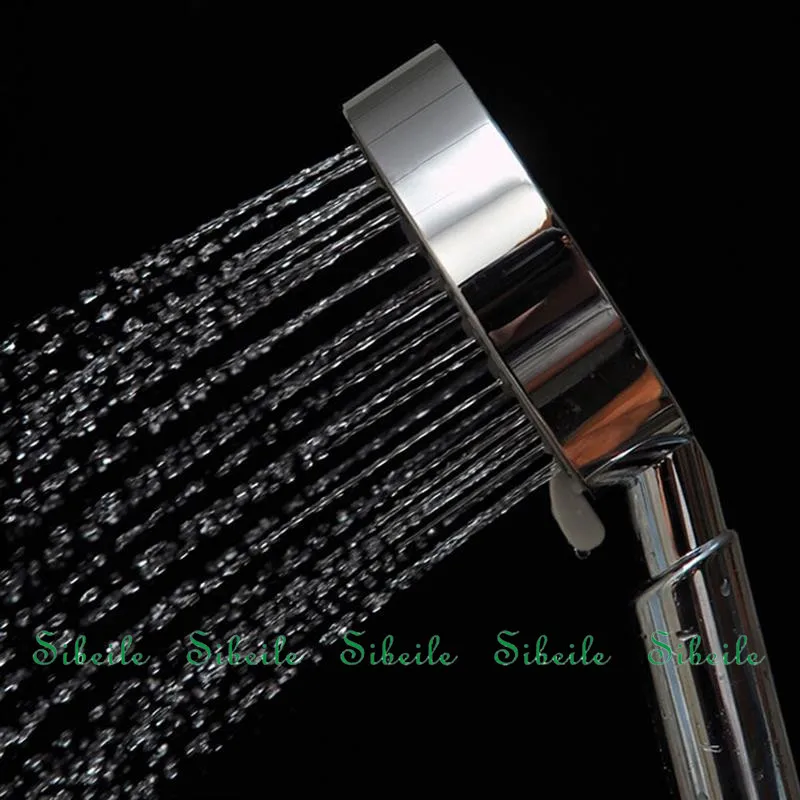 SBLE water saving round multifunction shower head ABS plastic hand hold