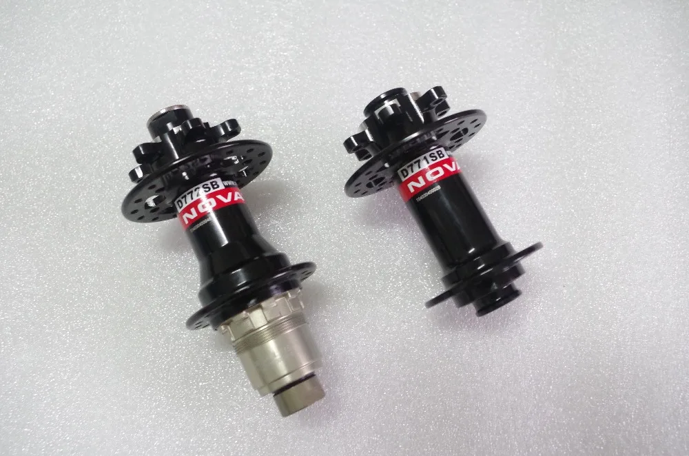 

Super Light 28/32 Holes NOVATEC 6 Bolts Mountain Bike Disc Hubs Bicycle Hubset D771SB D772SB 28/32H with XX1 XD BODY for XC