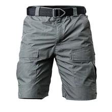 Мужские военные карго шорты Тактический Камуфляжный армейские короткие брюки уличные Водонепроницаемые комбинезоны свободного покроя с большим количеством карманов мужские шорты