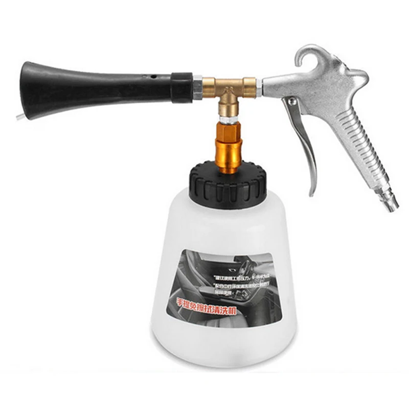 

New Air Pulse High Pressure Car Cleaning Gun Surface Interior Exterior Tornado Tool