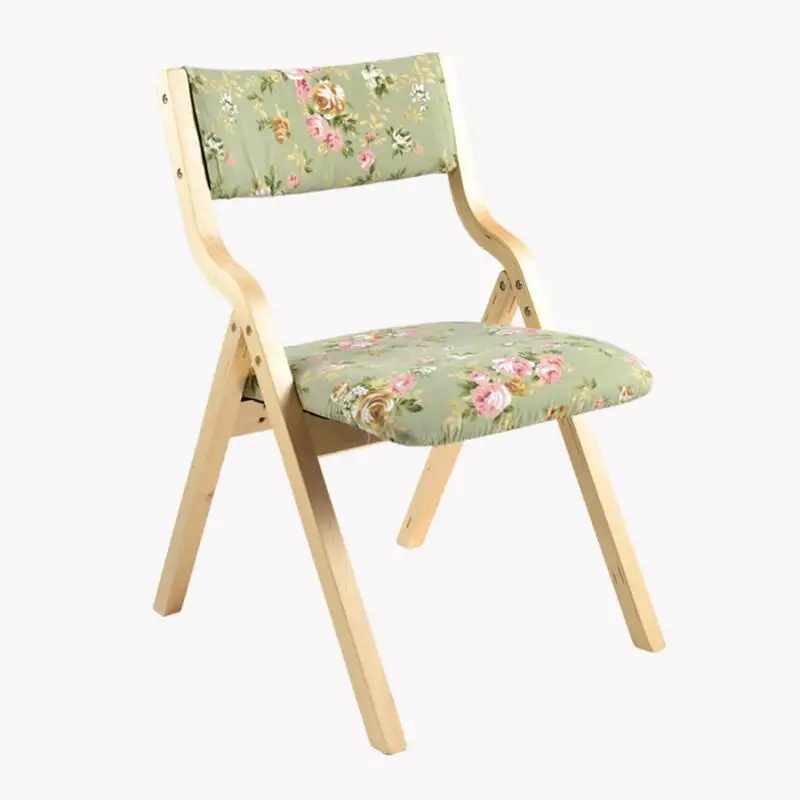 SUFEILE simples e Moderno de madeira cadeira dobrável cadeira de mobiliário de escritório Em Casa cadeira do computador cadeira ao ar livre Portátil dobrável 17L14D20