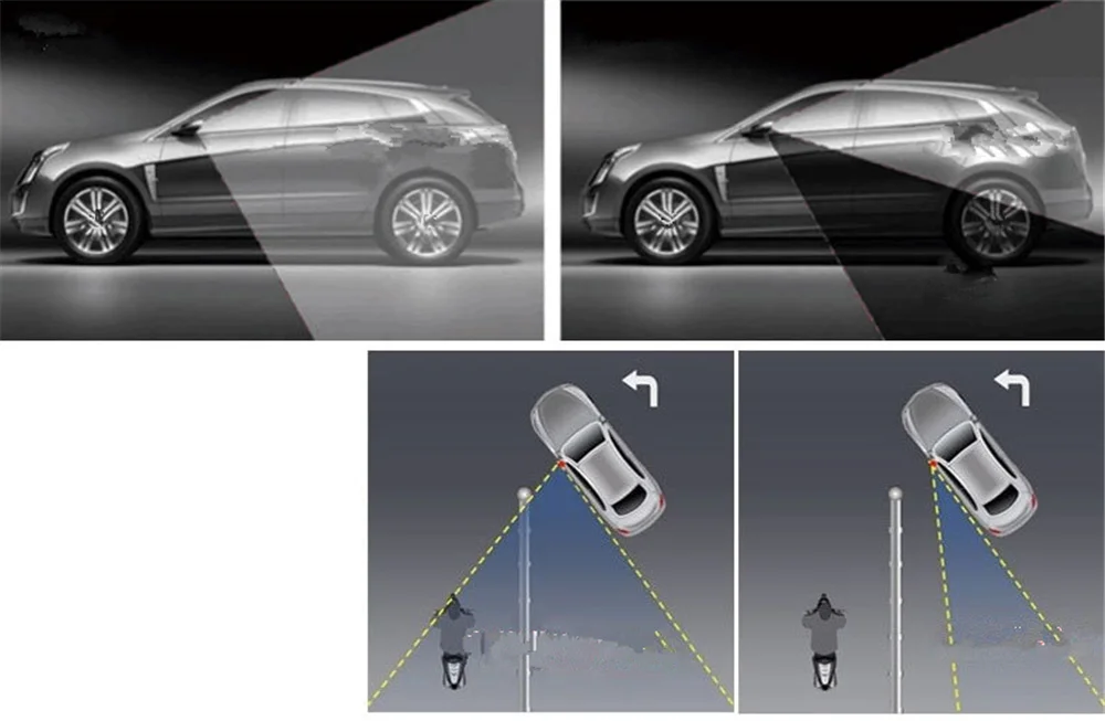 Автомобильная форма HD реверсивное вспомогательное зеркало заднего вида для Honda FCX Brio 3R-C Skydeck P-NUT Legend