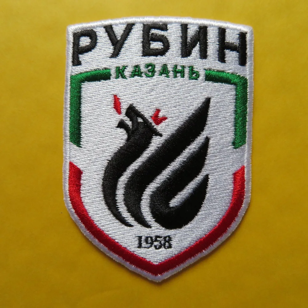 2 шт./лот Футбольная команда fussball футбольного клуба логотип Rubin Kazan железная