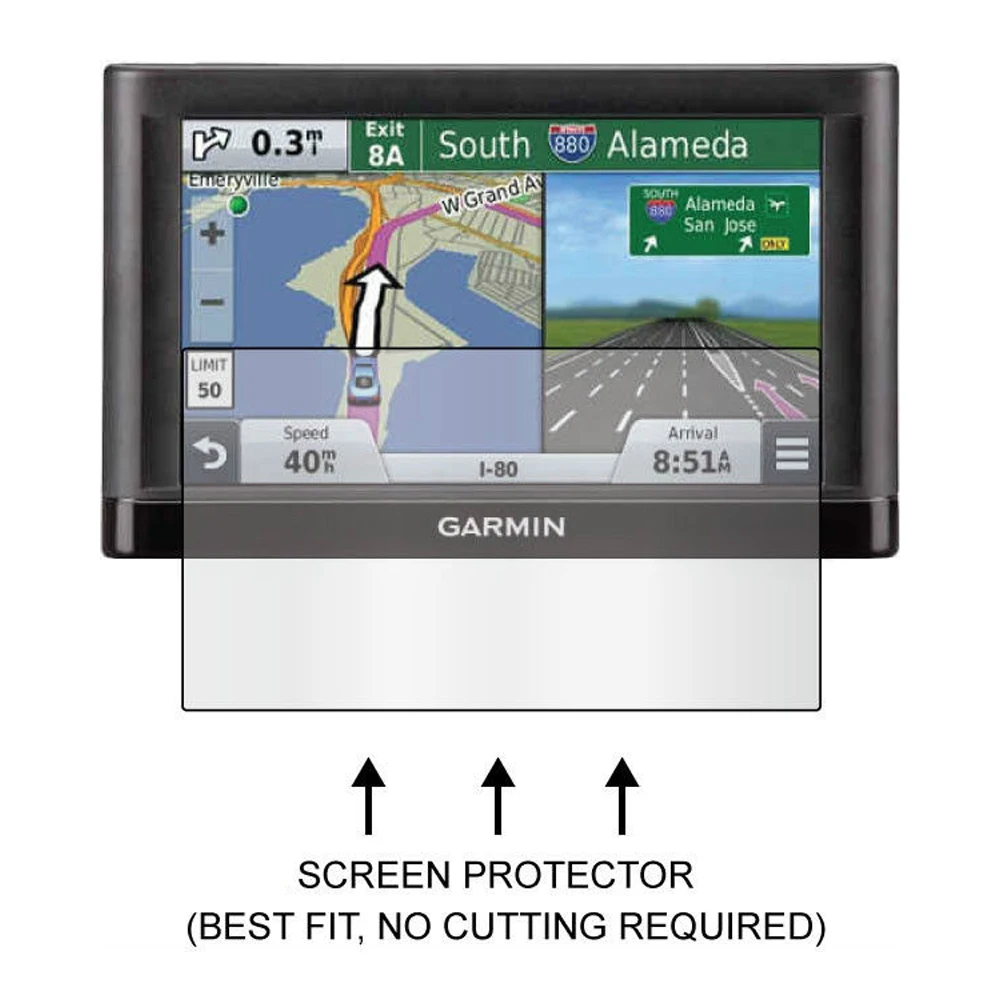 3x прозрачная защитная пленка для ЖК-экрана Garmin Nuvi 65 65LM 65LMT 66 66LM 66LMT gps