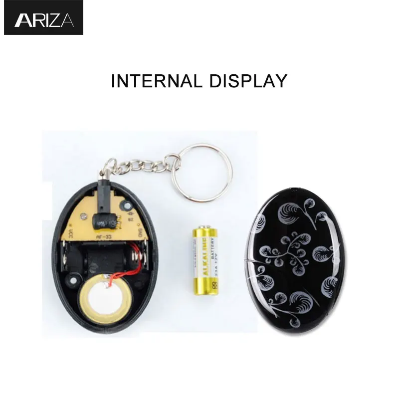 Ariza 2шт персональный брелок с сигнализацией тревожная кнопка самозащиты поставки аварийный анти-Атака охранная сигнализация для женщин