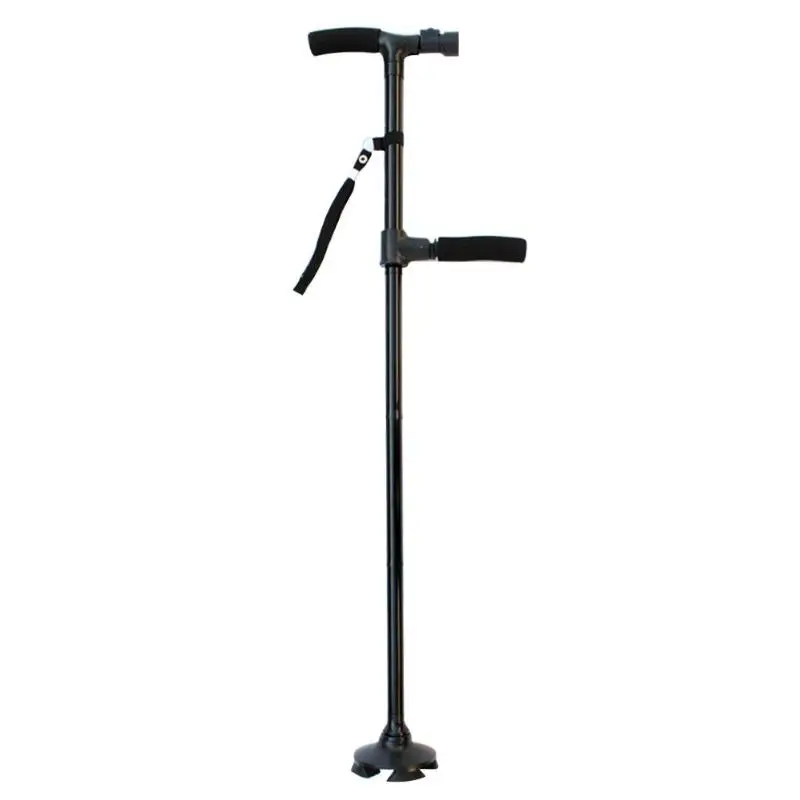 

Folding Canes LED Light Walking Stick Aged T Handle Crutches Poles for the Elder