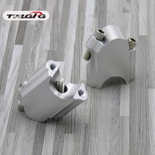 For BMW F800GS GT 2008- F800 GS ADV Adventure Handle Bar Clamp Raised Extend Handlebar Mount Riser