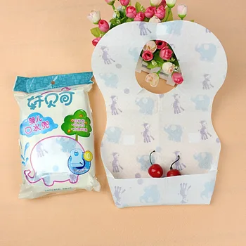 

10PCs Toddlers Drooling Bibs Sets Disposable Baby Saliva Towel Drool Bib Suitable for Children Baby Cartoon Feeding Cloth