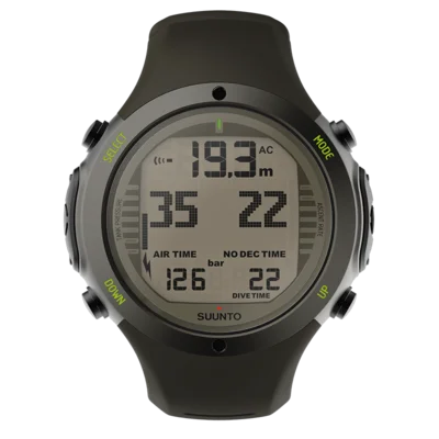 SUUNTO D6I NOVO D6I NOVO ZULU компьютер для дайвинга с USB - Цвет: Зеленый